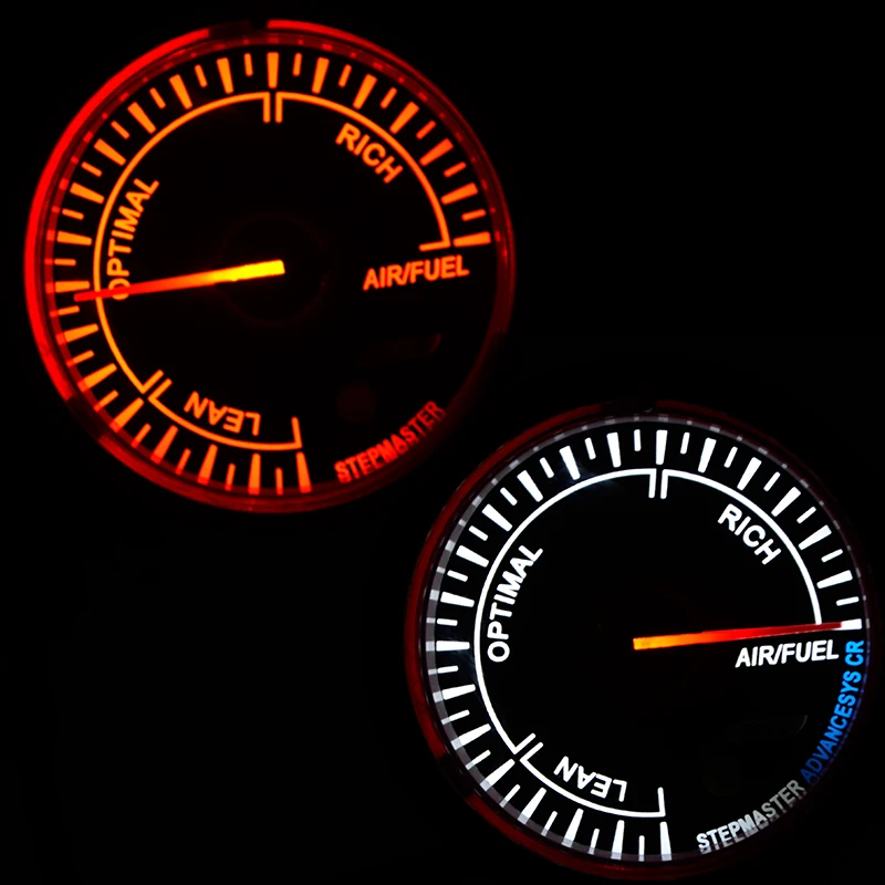 60 мм Boost Turbo/вакуум/Температура воды/Температура масла/Масляный Пресс/вольтметр/соотношение воздушного топлива/EGT/Топливный пресс/Тахометр Датчик с черным лицом