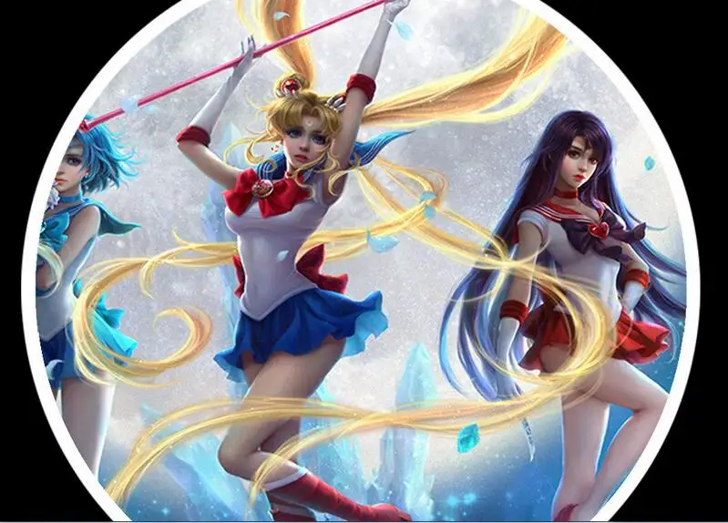 

3d room wallpaper custom mural Sailor moon children's bedroom background 3d wall murals wallpaper for living room home decor