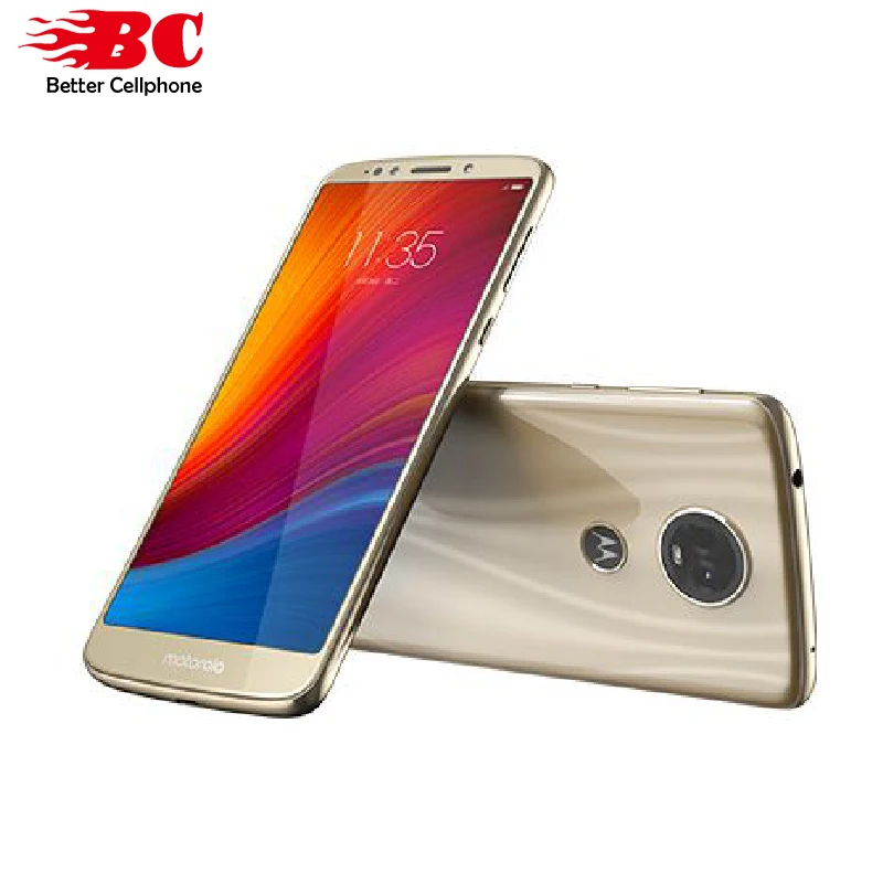 Оригинал MOTO E5 PLUS 6 0 дюймов 4 Гб ОЗУ 64 ПЗУ двойная камера LTE Snapdragon 430 четыре ядра 1 ГГц