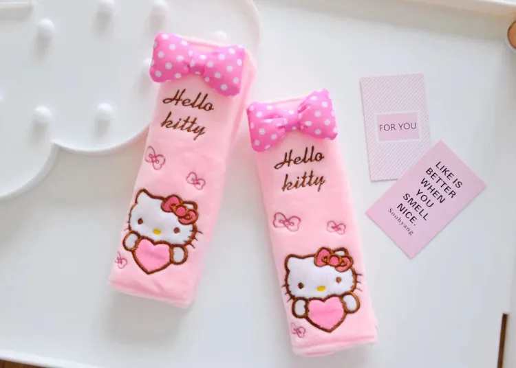 

Cartoon Plush Toy Cat Dog Little Twin Star Melody Car Chair Neck Pillow Belt Cover Creative Birthday Gift #1067