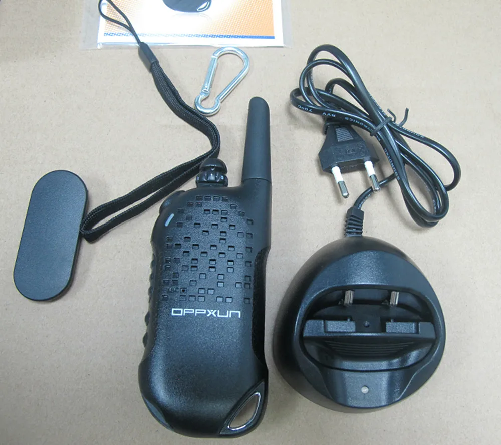 

OPPXUN 2PCS MINI walkie talkie 400-470HMZ OPX-668 3W two way radios J0068