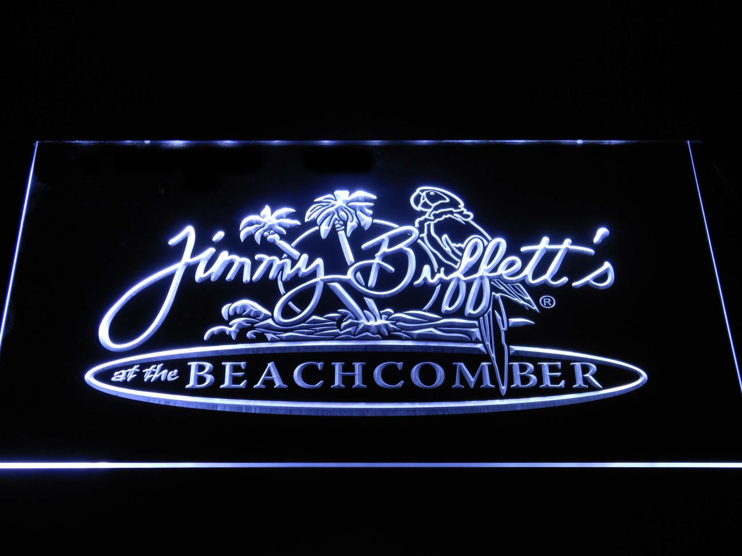 A265 Jimmy Buffett Margaritaville светодиодный неоновый знак с переключателем вкл/выкл 7 цветов
