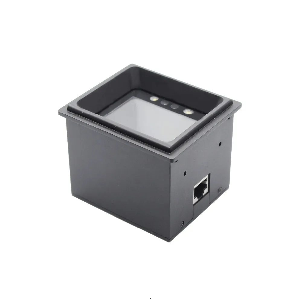 IR 2D Фиксированный модуль сканера штрих-кода из металла, встроенный в киоск для бумаги/мобильного телефона, USB/RS232, с экранным считывателем.