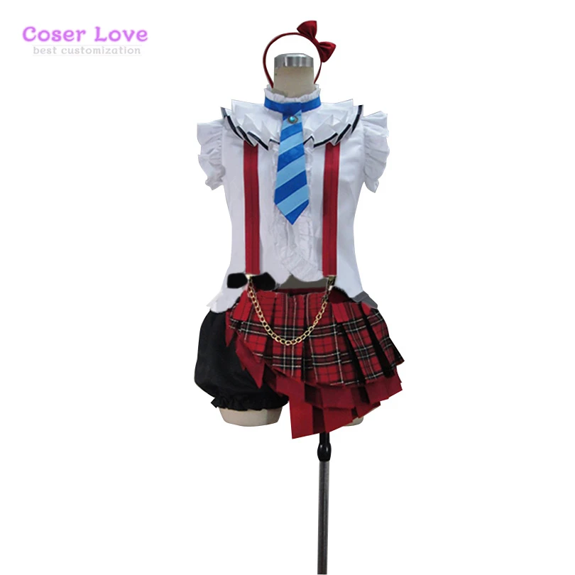 LoveLive! Костюм для косплея Уми Сонода школьный идол костюм карнавала Хэллоуина