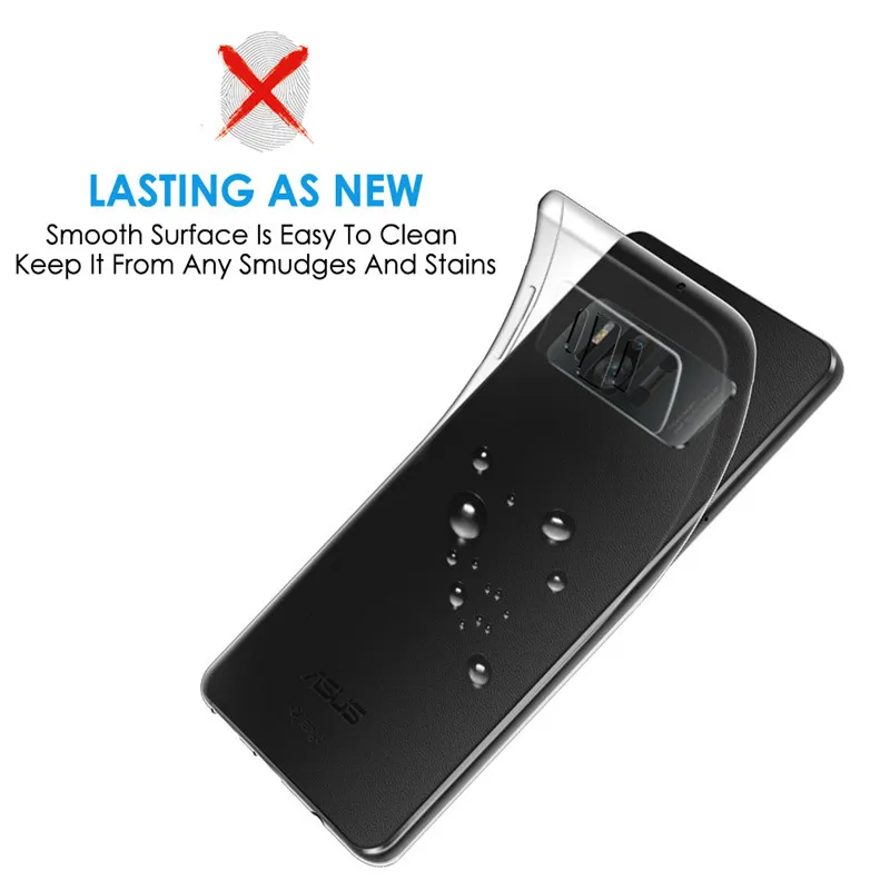 Qosea новый для Asus Zenfone AR ZS571KL корпус прозрачный ультра-тонкий Силиконовый ТПУ