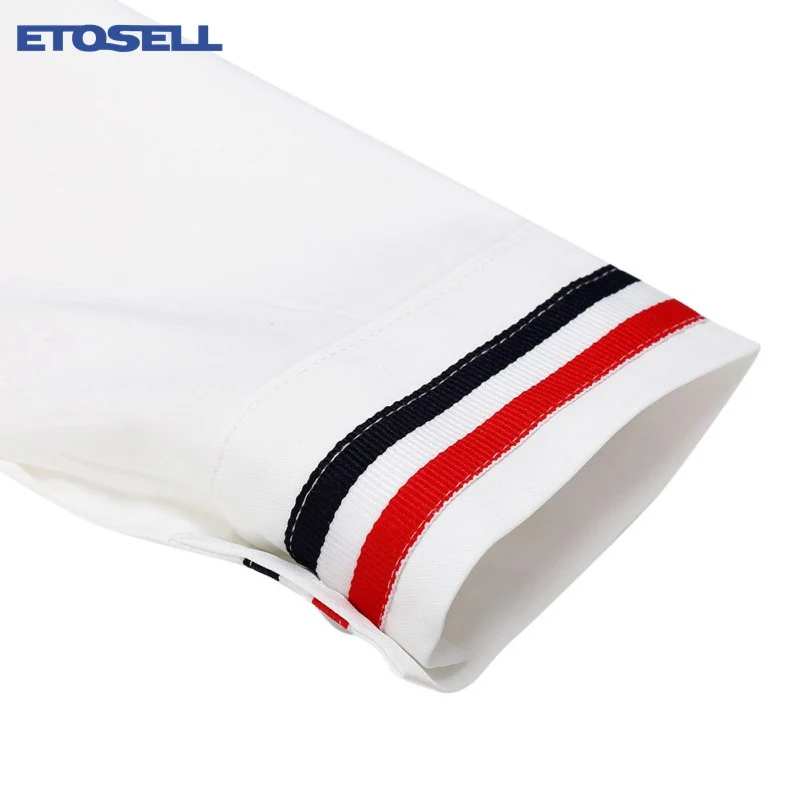 ETOSELL 2018 новые модные женские белые хлопковые блузки Blusa Femininas с длинным рукавом