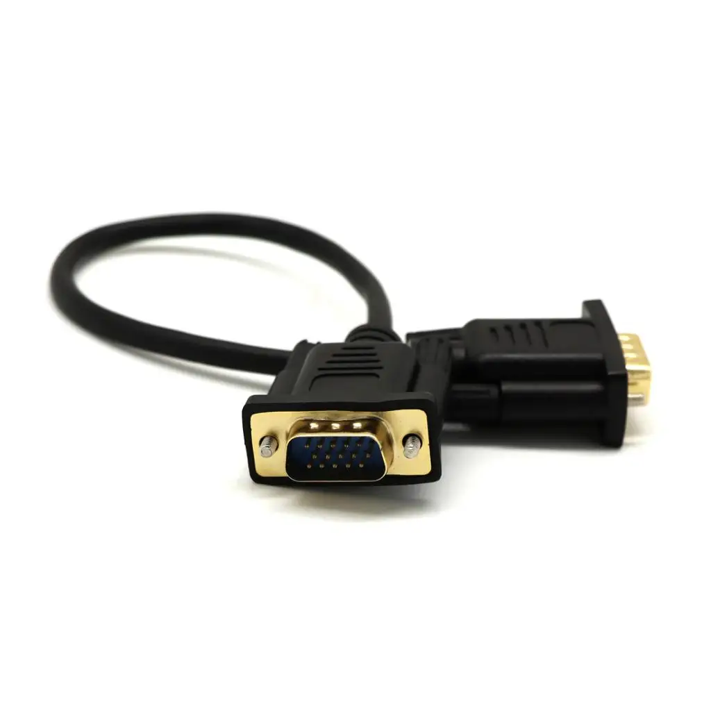 VGA HD15 кабель Папа папа монитор M/F удлинитель адаптер Шнур 0 3 м