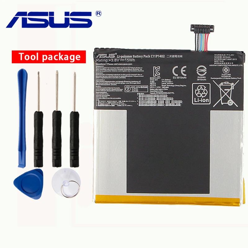 Оригинальный аккумулятор ASUS C11P1402 для Fone Pad 7 ME375C FE375 FE375CXG K019 3 8 в 15 Втч 3910