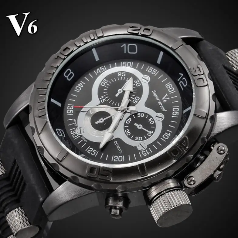2014 V6 Men Watch Military Original Big Digital Analog Relogio Masculinos Sports Watches Shock Resistance | Наручные часы
