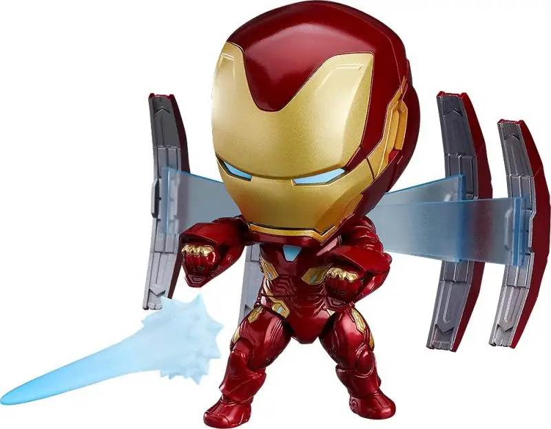 Мстители Endgame 4 Железный человек Mk50 988 Милый Железный человек Mark50 ПВХ фигурка Коллекционная модель игрушки подарок кукла