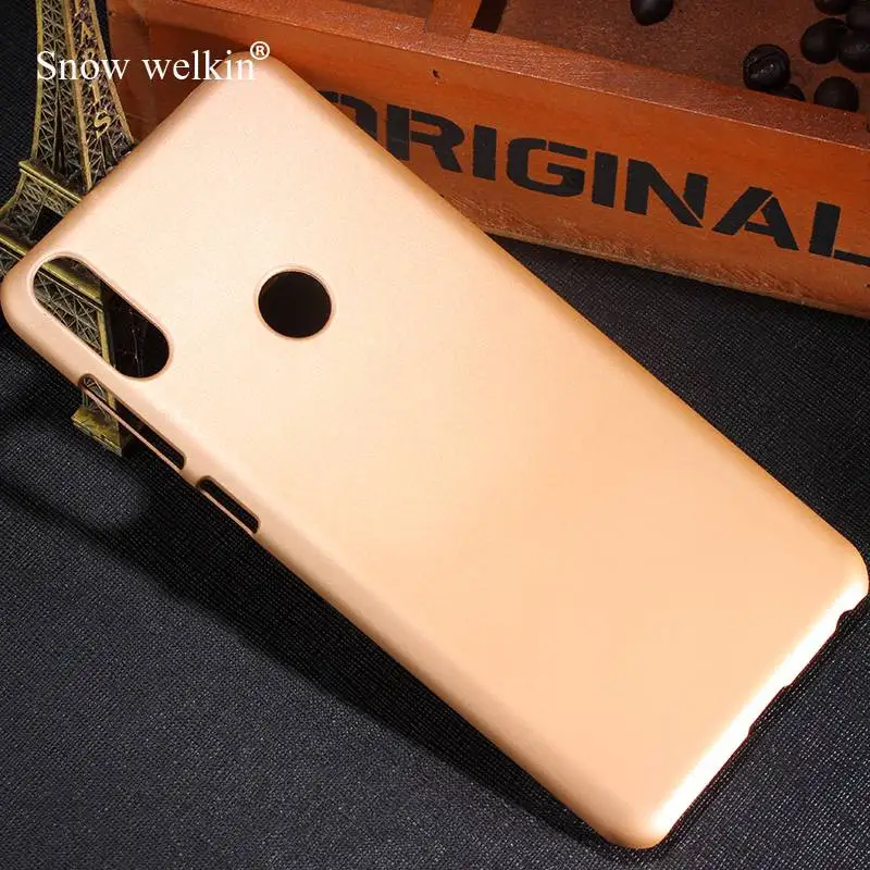 Чехол для телефона Snow Welkin прорезиненный матовый пластиковый жесткий чехол Asus