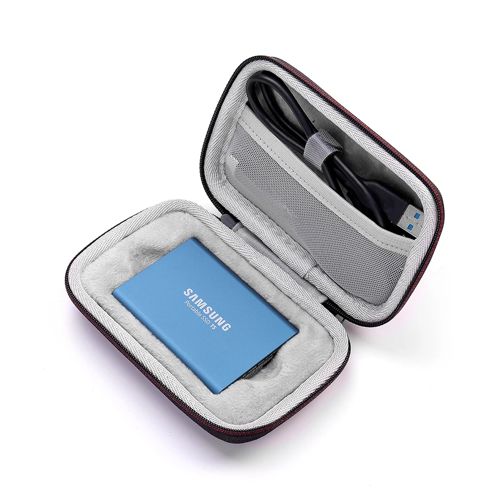EVA Жесткая Сумка для Переноски Чехол чехол для samsung T5/T3/T1 Портативный 250 ГБ 500 1 ТБ 2 ТБ SSD USB 3,0 Внешние накопители