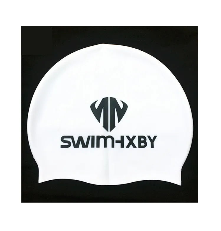 Men Women Competition Training Flexible Silicone Waterproof Swimming Cap Sport Bathing Beach Surfing Swim Caps Hats | Спорт и