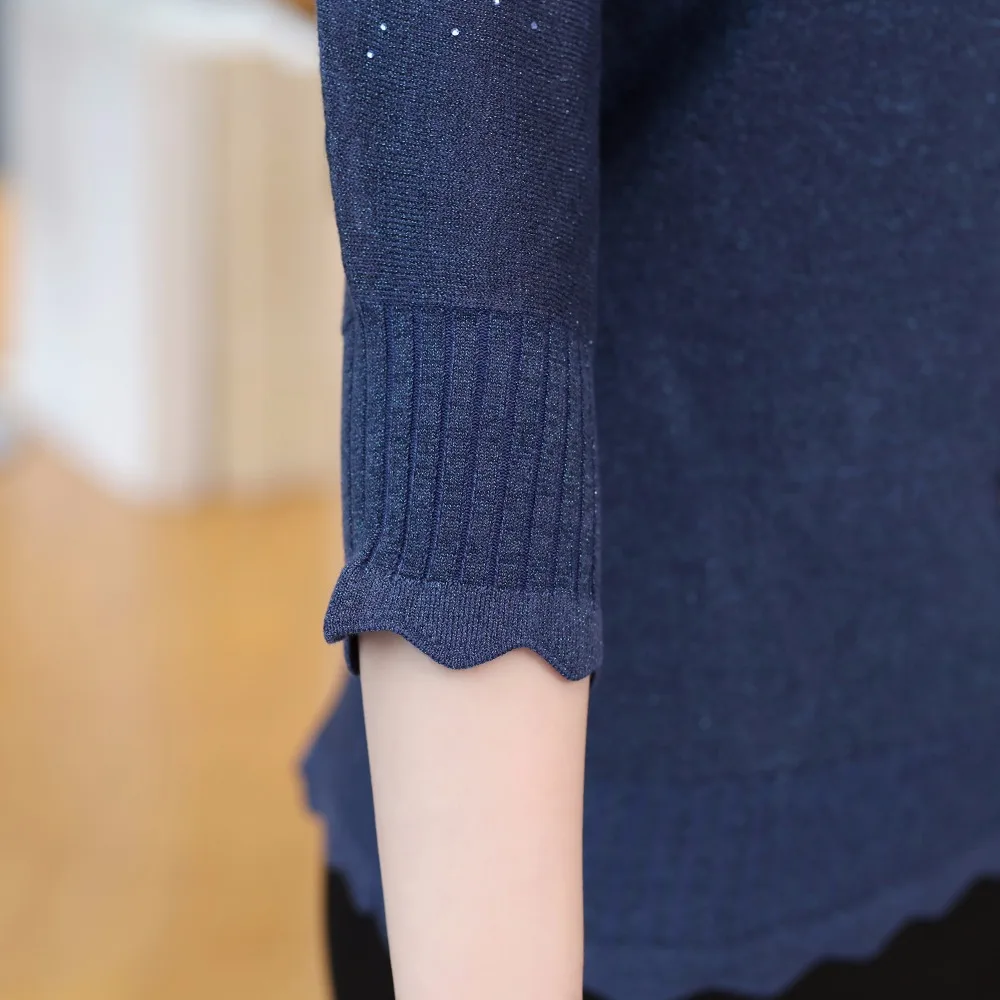 ASLTW Loose Sweater For Women New Spring Solid Batwing Sleeve Pullovers Knitwear Jumper Casual Pull Lady's | Женская одежда