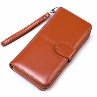 wallet for girls phone with double zipper coin purse holders money bag ladies purse women slim wallets female