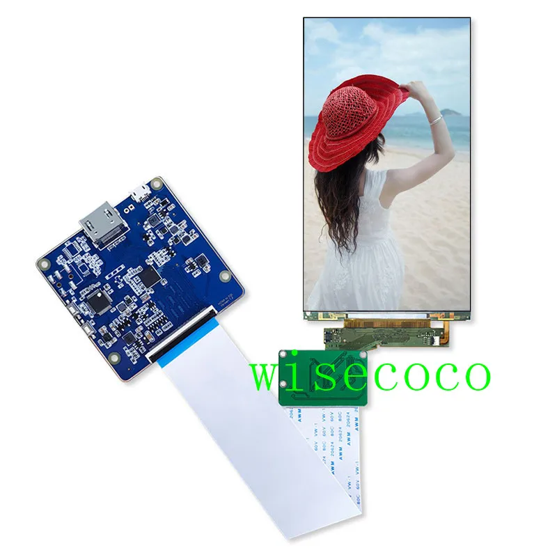 5 дюймовый 4K 2160*3840 IPS ЖК экран дисплей MIPI плата контроллера для 3d принтера VR