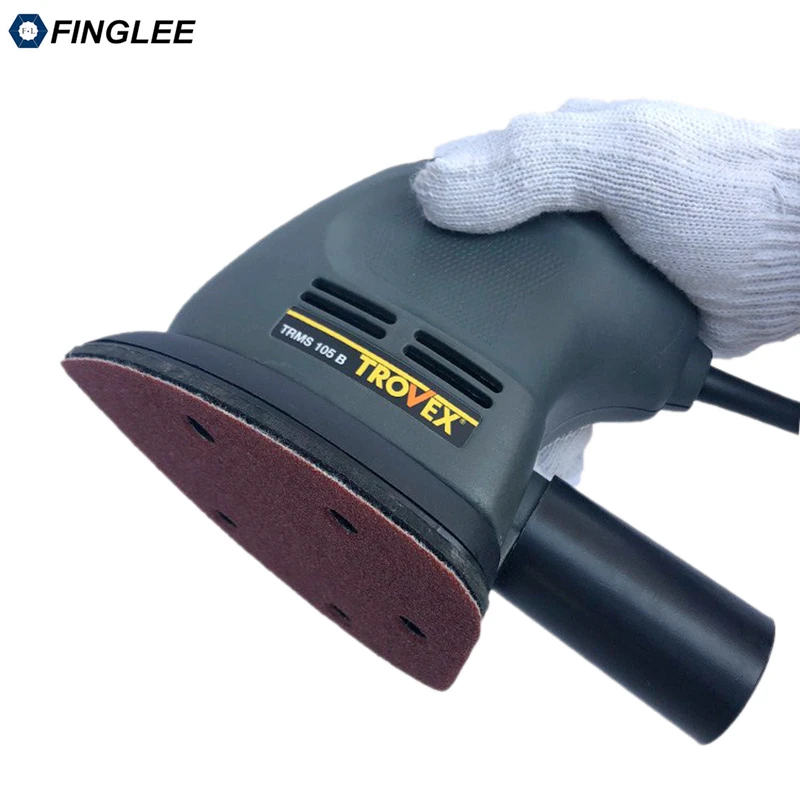 20pcs 90*90mm Aluminium Oxide Sanding paper with 6 holes loop backing Abrasive Tools Sander Disc Grit 40 60 80 100 120 180 240 |