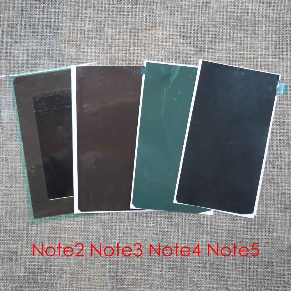 10 клейких полосок на заднюю панель для Samsung Galaxy Note 2 3 4 5 N7100 N900 N910 N920 Подсветка ЖК