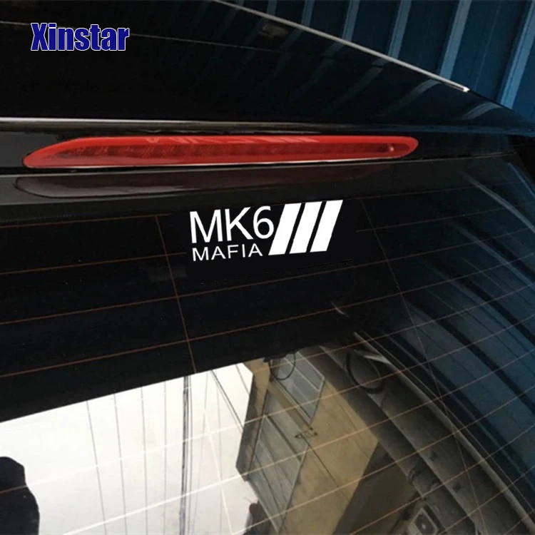 

KK Car Rear Sticker For Volkswagen VW Golf6 MK1 MK2 MK3 MK4 MK5 MK6 MK7 GOLF1 GOLF2 GOLF3 GOLF4 GOLF5 GOLF7