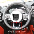 Кнопка для рулевого колеса Volvo XC40 2017 2018 2019 ABS, матоваяуглеродное волокно, 1 шт.