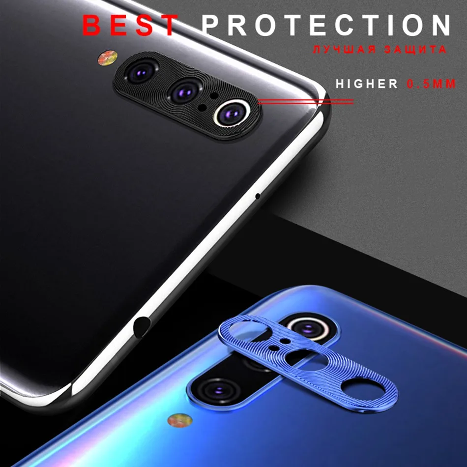 Металлическая защитная крышка для объектива камеры Xiaomi Mi 9 9T 8 SE 6X A2 алюминиевый