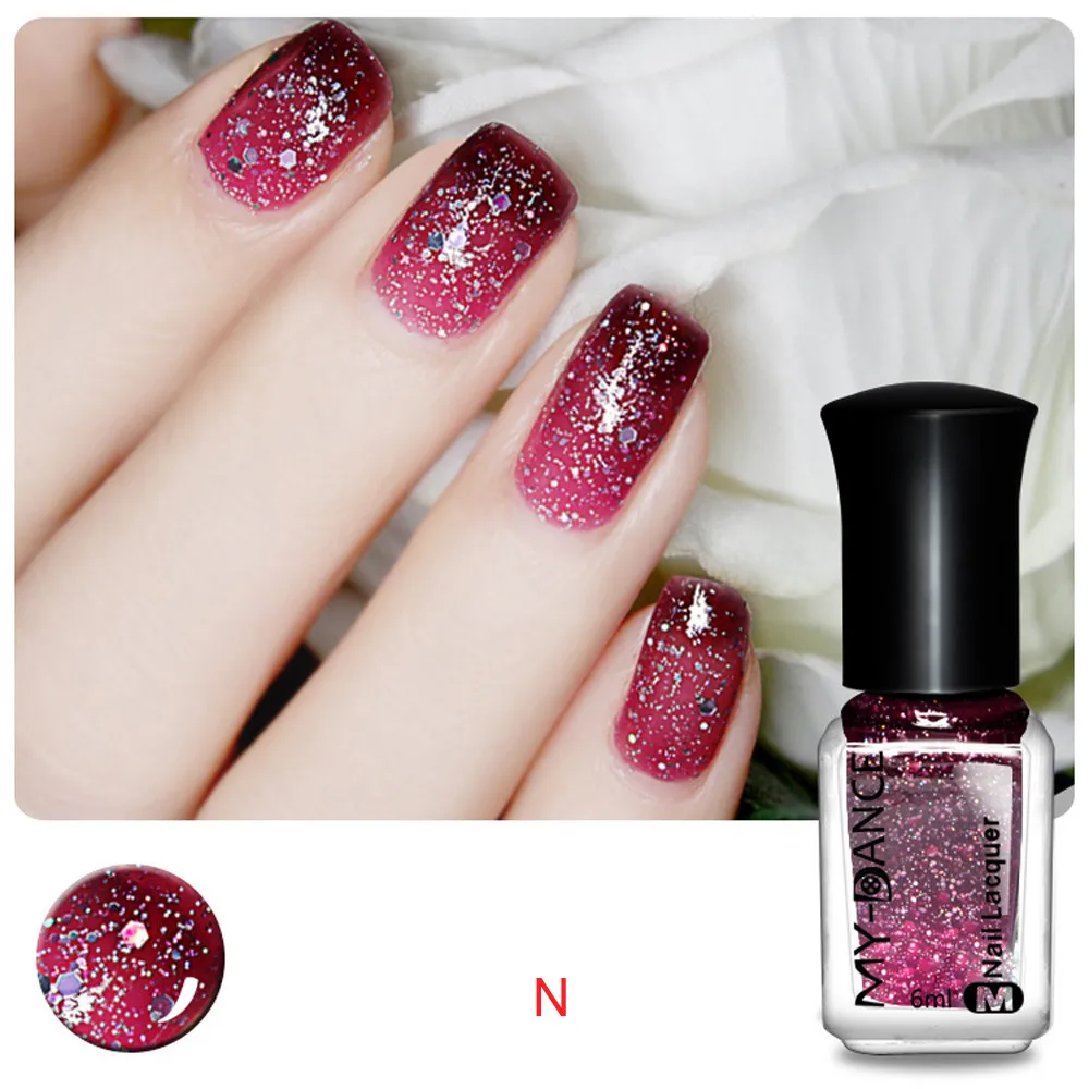 Отшелушивающий термофлуоресцентный Полупостоянный Гель лак для маникюра 24