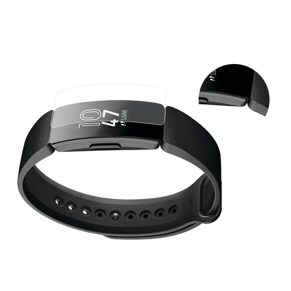 

HOT 3Pcs Waterproof TPU Smart Watch Screen Protective Film for Fitbit Inspire HR