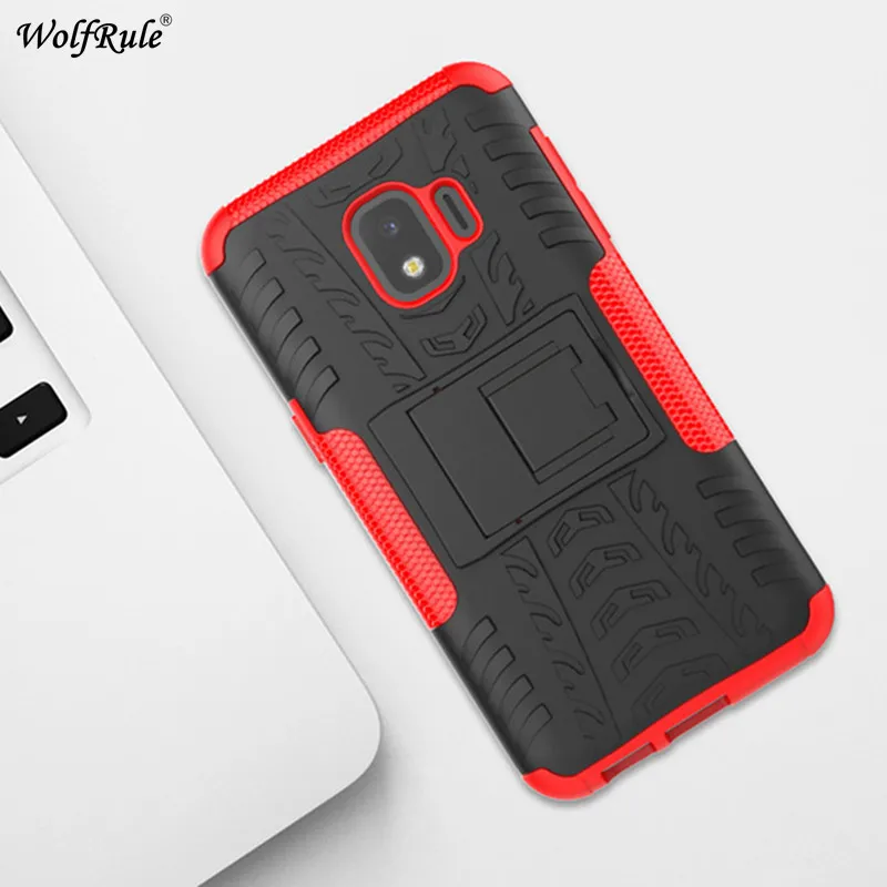 

For Cover Samsung Galaxy J2 Core Case TPU & PC Holder Armor Phone Case For Samsung Galaxy J2 Core Cover For Samsung J2 Core 5''