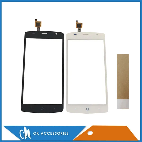 

Черный белый серый цвет для ZTE Blade L5 Plus сенсорный экран дигитайзер экран высокое качество с лентой 10 шт./лот
