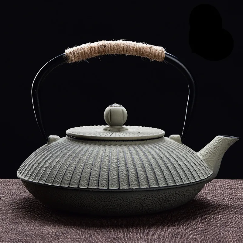 

Iron pot cast iron special price Japanese uncoated tape filter net iron pot boiled water tea cast iron teapot tea set