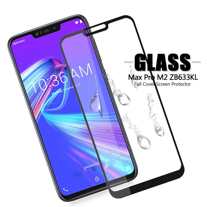 Чехол Для Zenfone Max M2 ZB633KL ASUS_X01BD/BDA закаленное стекло для ASUS ZB 633KL ZB633 KL защитная