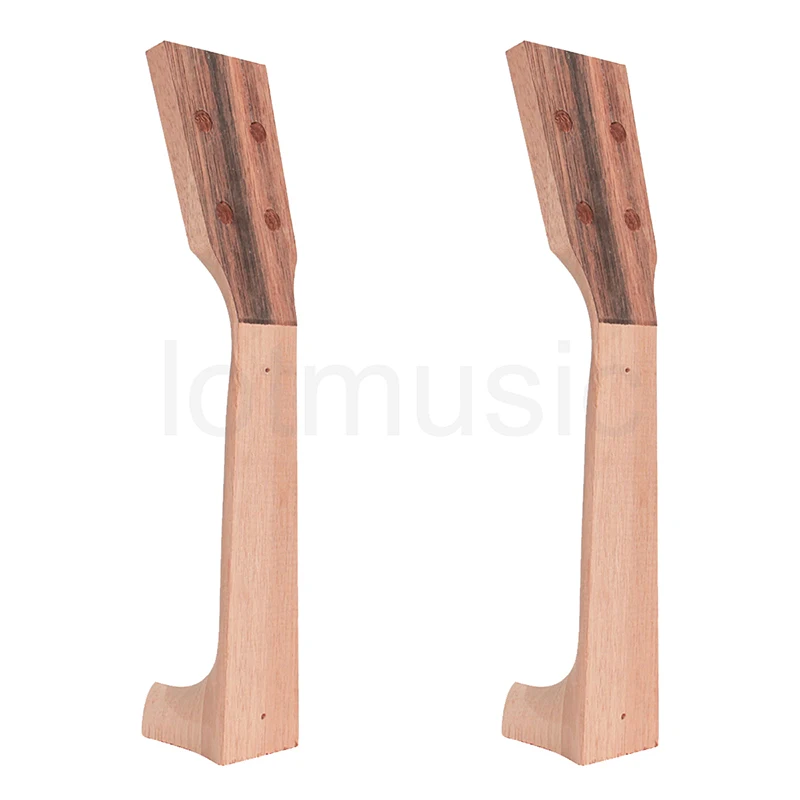 Soprano Ukulele Neck for 21 Inch Ukelele Uke Hawaii Guitar Parts Luthier Diy Blackwood Veneer Pack of 2 | Спорт и развлечения