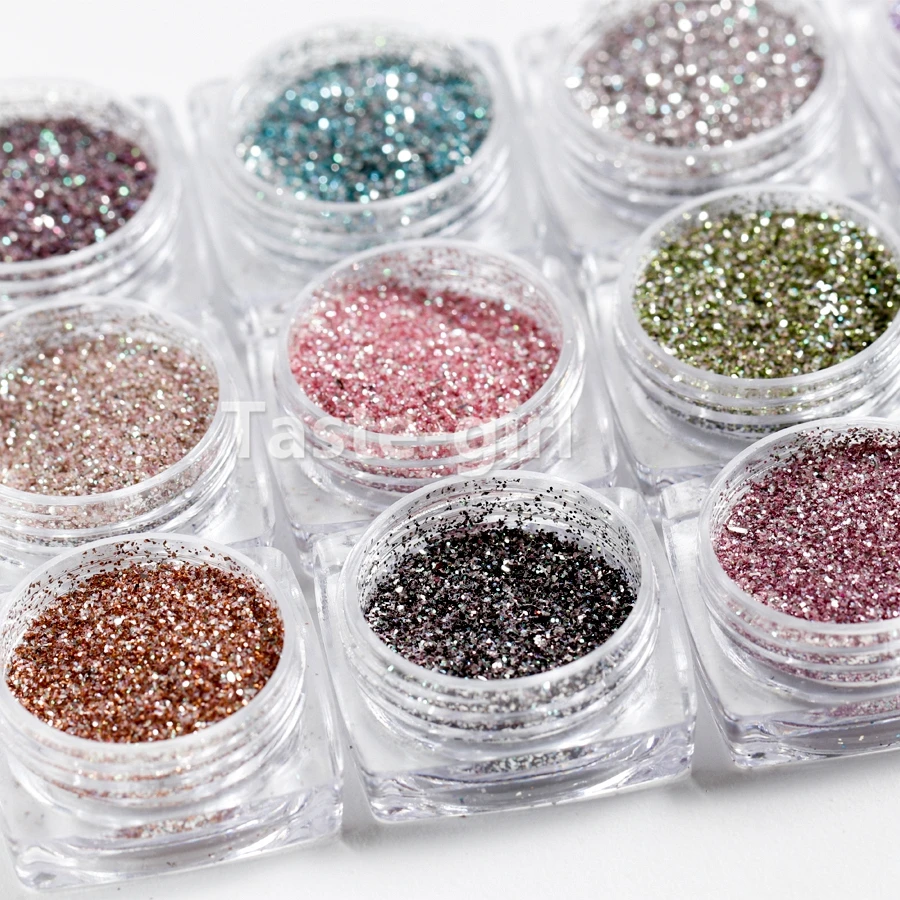 1 г хромированный Блестящий Порошок для ногтей УФ гель дизайна Полировка