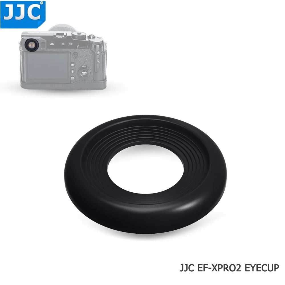 Фото Мягкий силиконовый окуляр JJC для камеры Fujifilm X-Pro2, наглазник видоискатель, 2 шт. №3