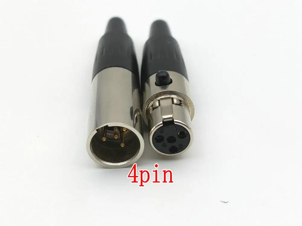 100 шт. XLR 3 контактный 4 5 6 штекер/гнездовой разъем переходник оптовая