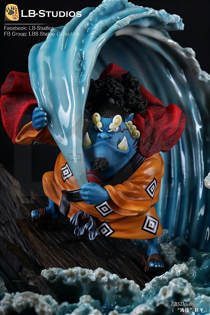 Комикс клуб один кусок lbs sd Jinbe gk смола статуя фигура игрушка для коллекции