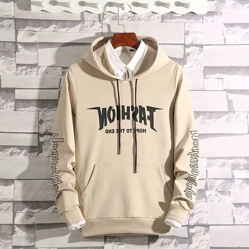 Новинка весна осень 2019 Мужская модная толстовка с капюшоном для учеников младшей