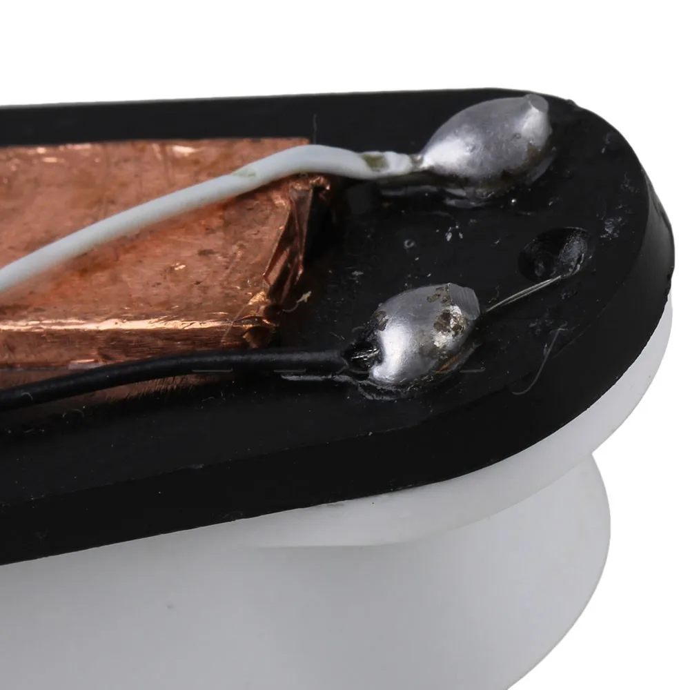 Yibuy 4 провода двойная катушка Магнитная рейка Humbucker электрогитара Пикап Набор из