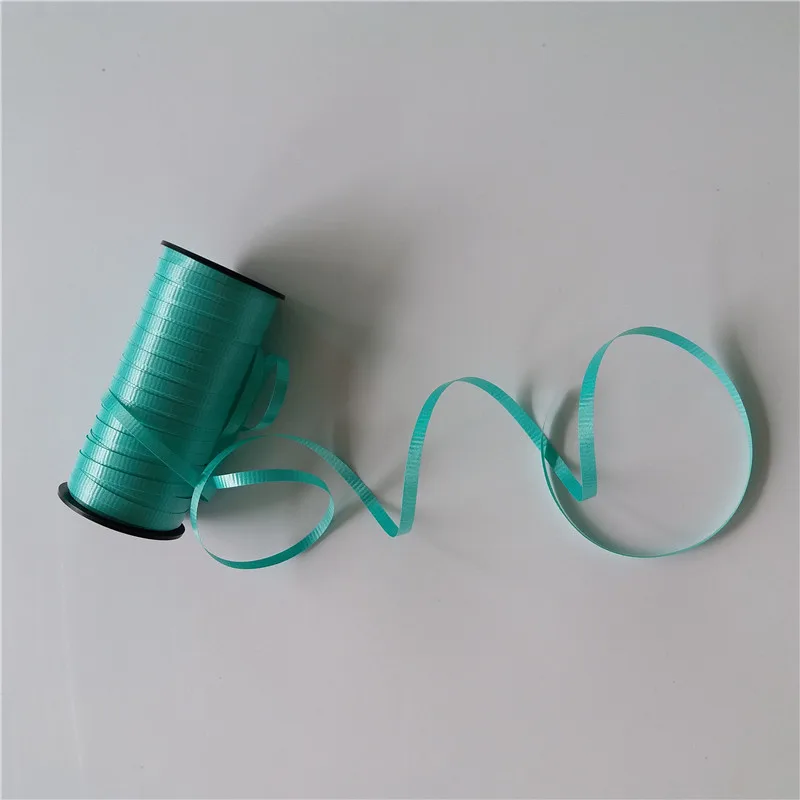 

1 Roll 100 yard Anniversair Wedding party Decoration Supplies Helium balloon and latex balloon Straps Party blue Rope Ribbon