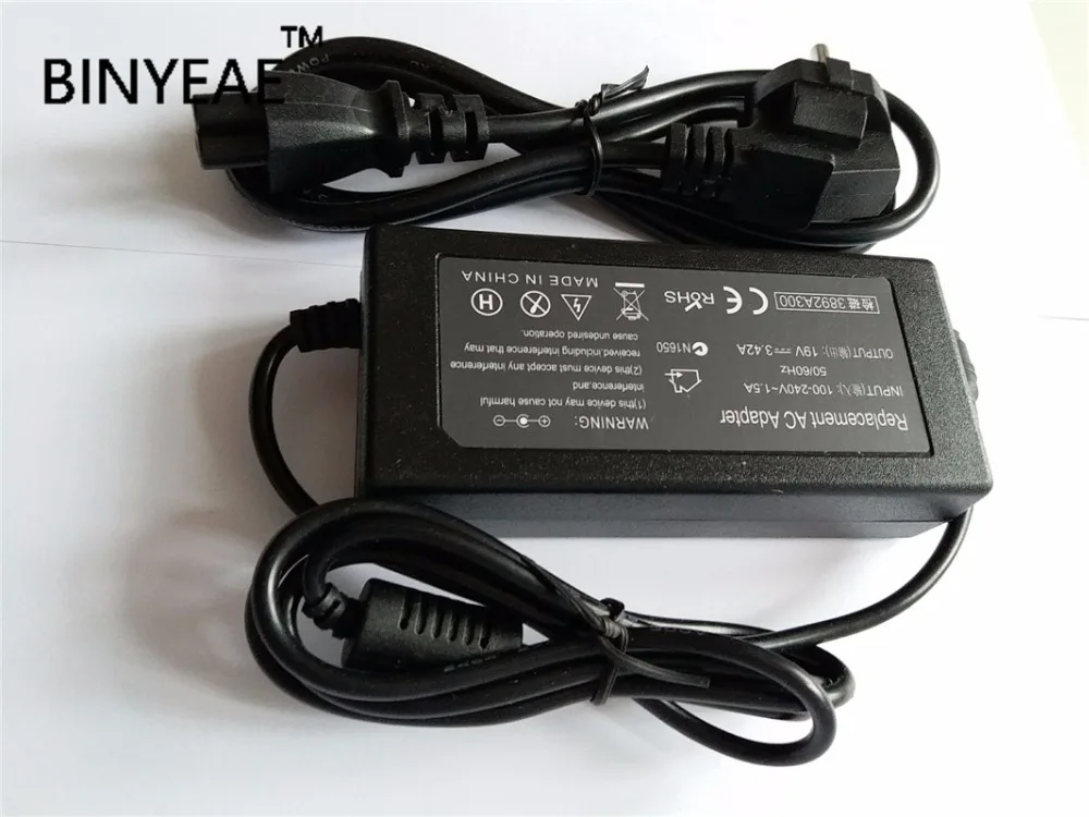 

19V 3.42A 65W AC Power Adapter Charger for Toshiba T215D PA3822U-1ACA PA3822E-1AC3