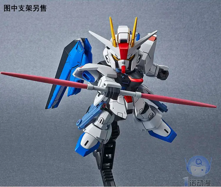 Bandai Model 56752 BB Warrior SDCS 08 ZGMF-X10A Free Gundam with SD Skeleton PVC Action Figure Toys | Игрушки и хобби