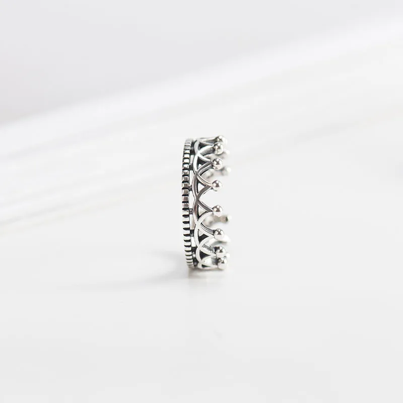 XIAGAO Infinit Crown кольца 925 пробы Серебряное Кольцо Уникальная любовь юбилей корейский стиль ювелирные изделия Рождественский подарок AART0204