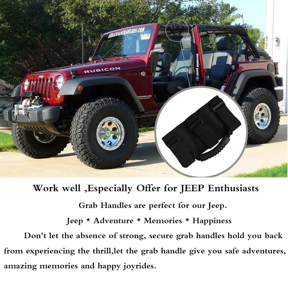 WHDZ 1 шт. 2 дюйма/3 дюйма на трубчатую планку поручни для Jeep Wrangler аксессуары TJ JK 4x4WD