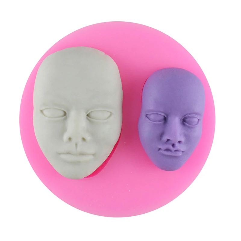 Силиконовая форма для торта 3D в виде человеческого лица | Дом и сад