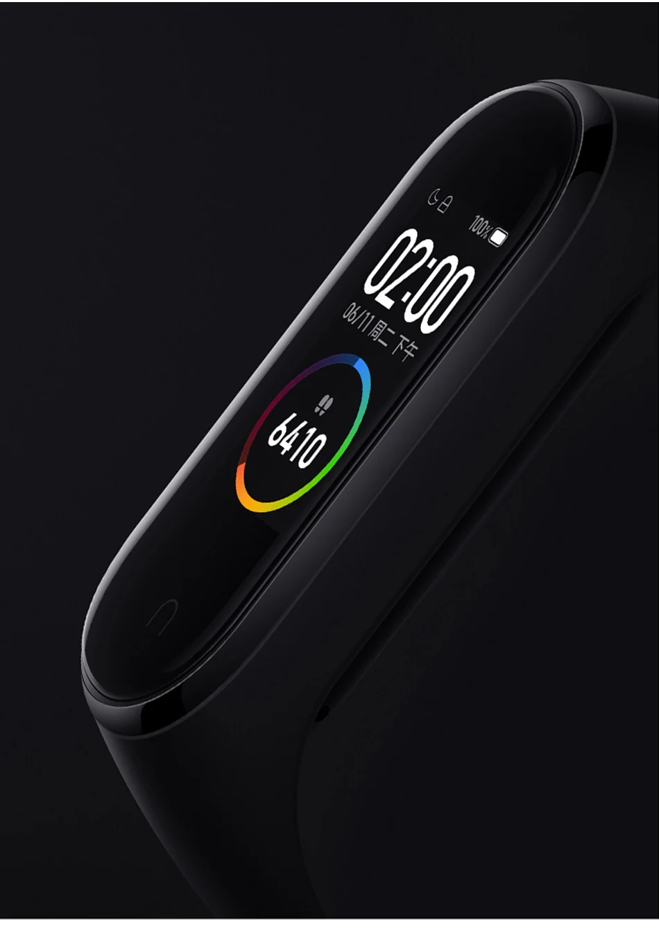 Глобальная версия опционально Xiaomi Mi Band 4 умный Браслет Пульс фитнес 135 мАч цветной экран Bluetooth 5,0 водонепроницаемый