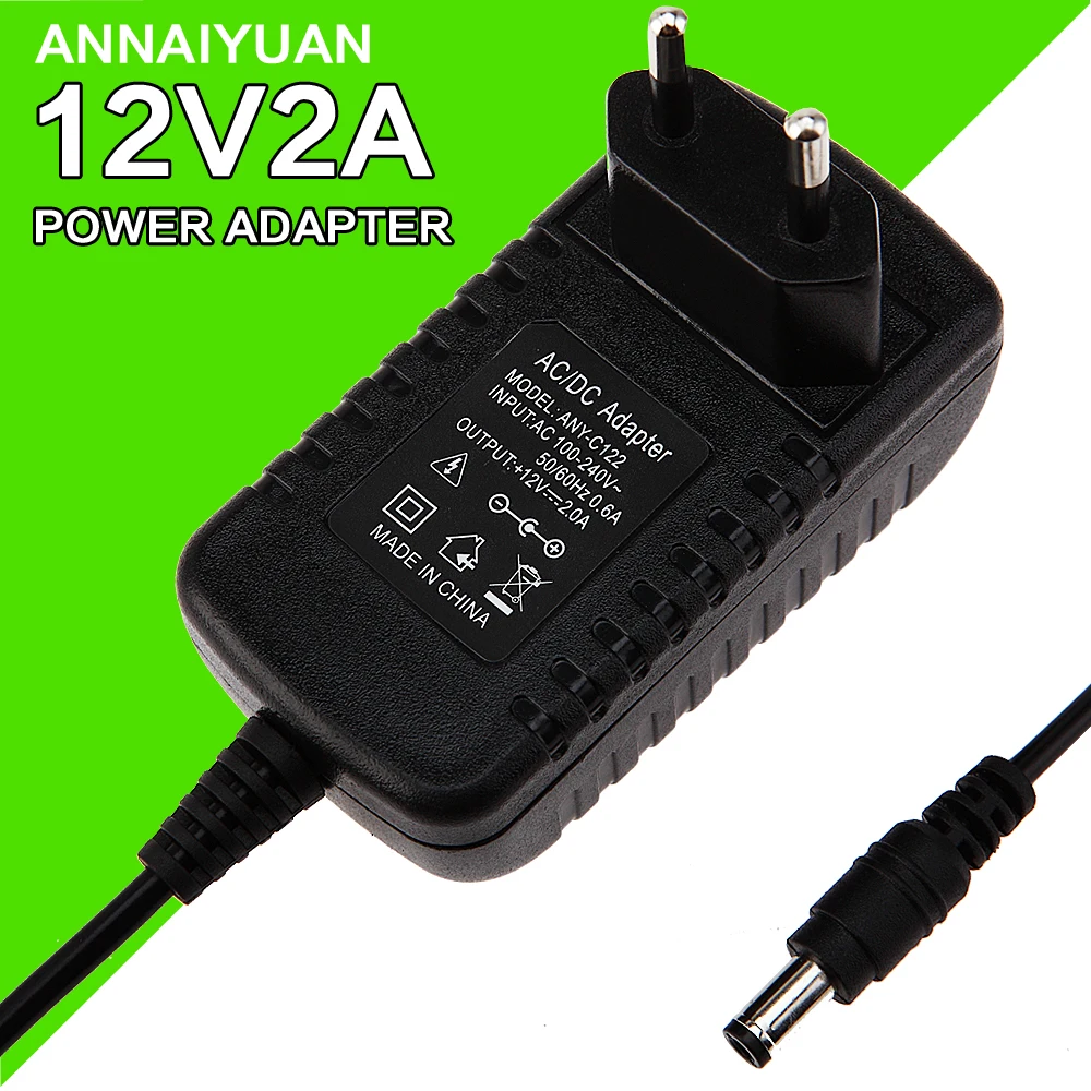 50pcs 12 v2a switching power supply LED lamp v 12v2a adapter 12v 2a router | Обустройство дома