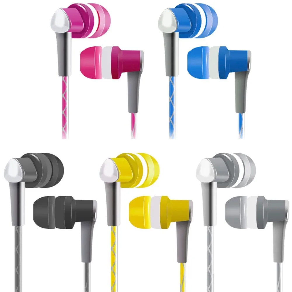 VOBERRY 3 5 мм проводные наушники с супер басами для Mp3 Samsung Xiaomi iPhone|Наушники и