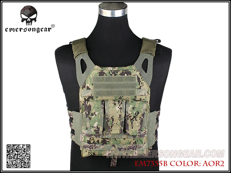 

EMERSON JPC vest N Jump Plate Carrier Tactical Airsoft Vest AOR2 EM7355B