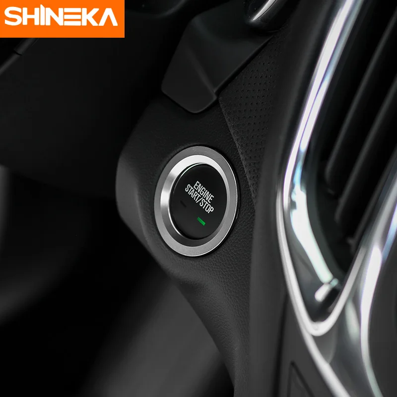 Автомобильные аксессуары SHINEKA кнопка запуска и остановки двигателя декоративная
