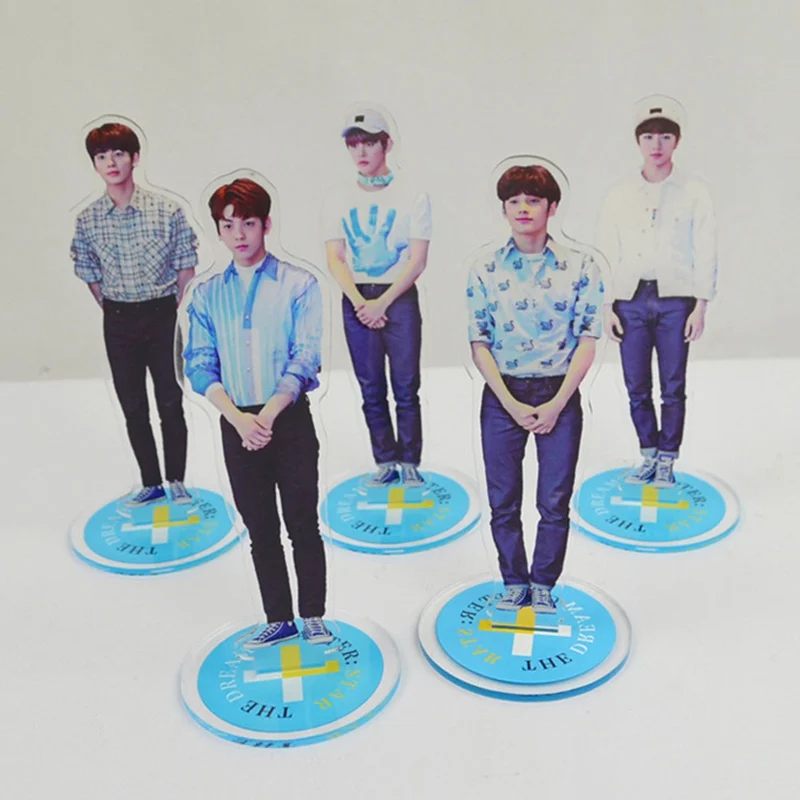 1 шт. K-pop Star TXT фигурка на акриловой подставке коллекция подарочных канцелярских принадлежностей для фанатов